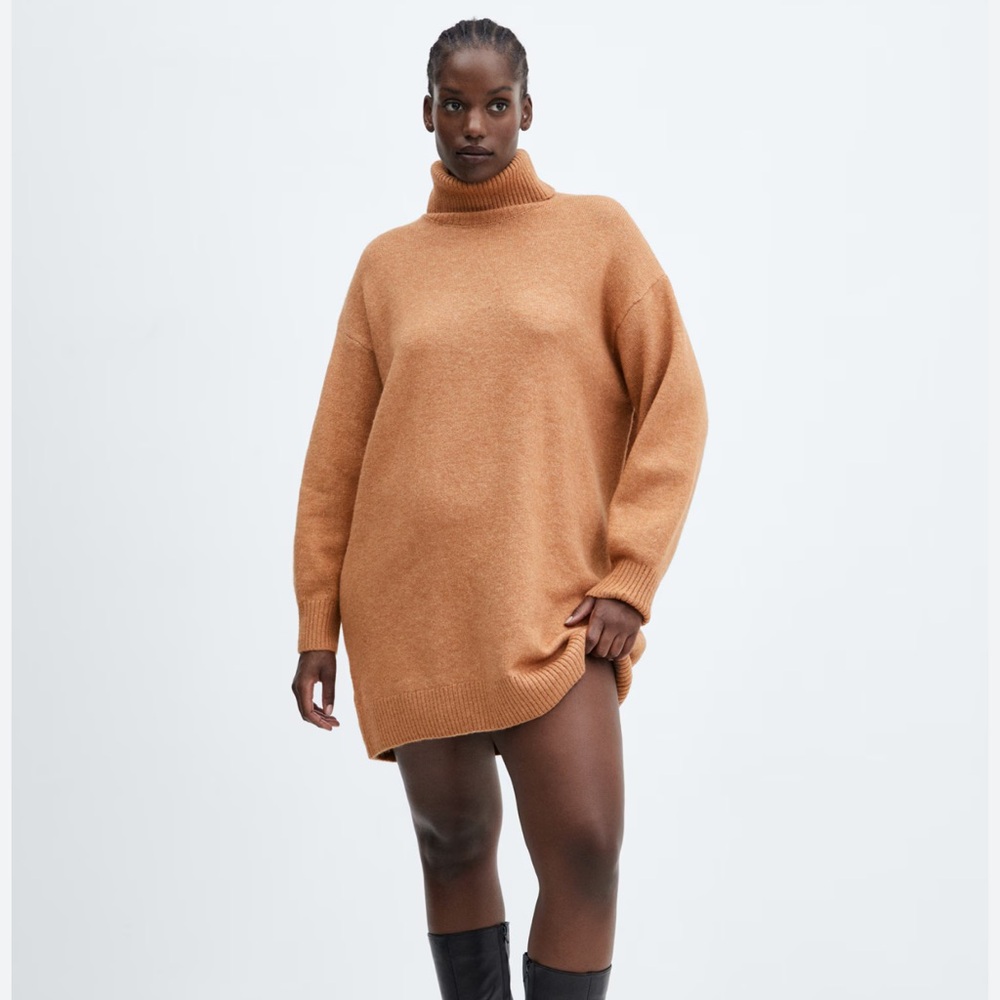 Mango Oversized Tunic Sweater